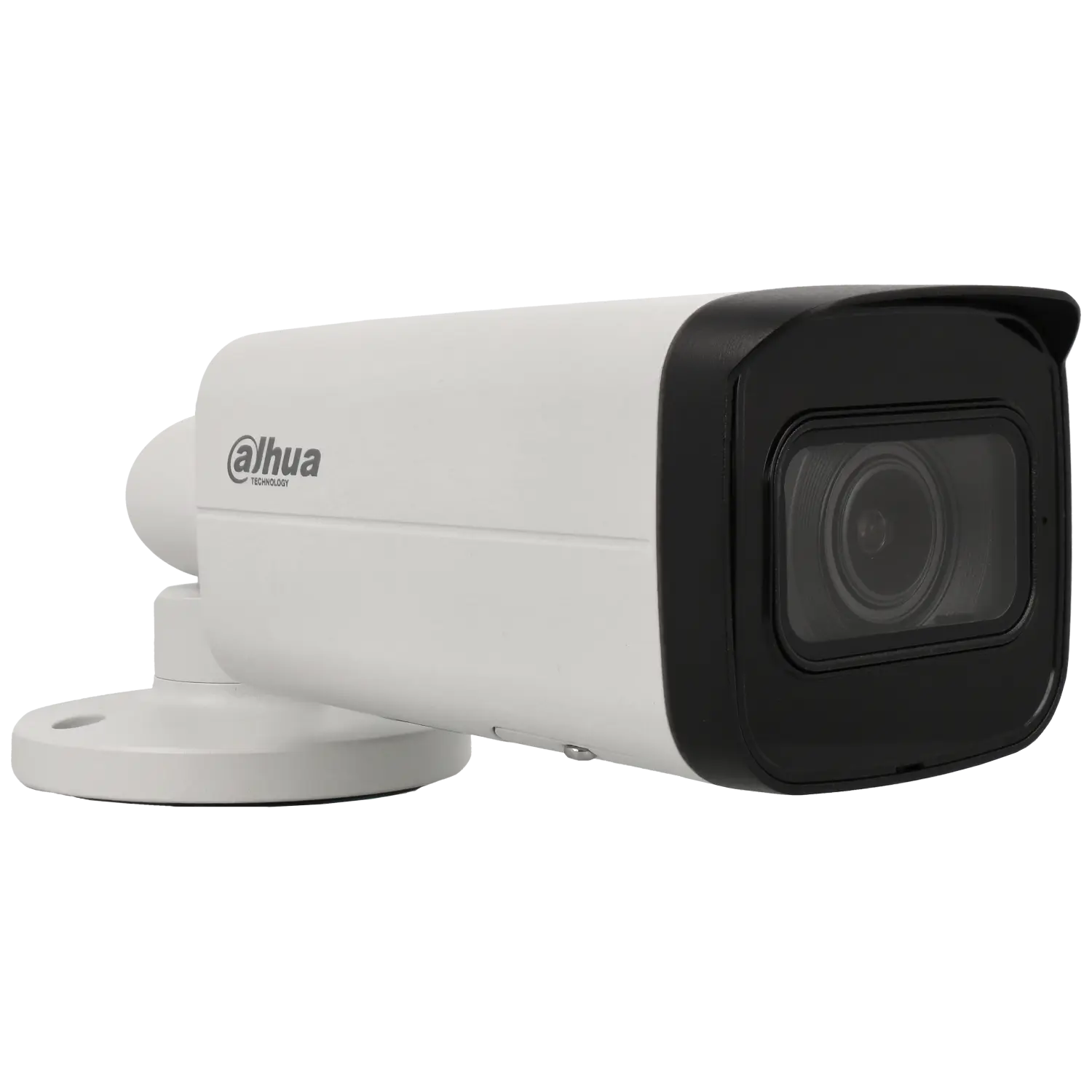Cámara bullet ip de 4 megapíxeles y óptica varifocal motorizada (zoom)