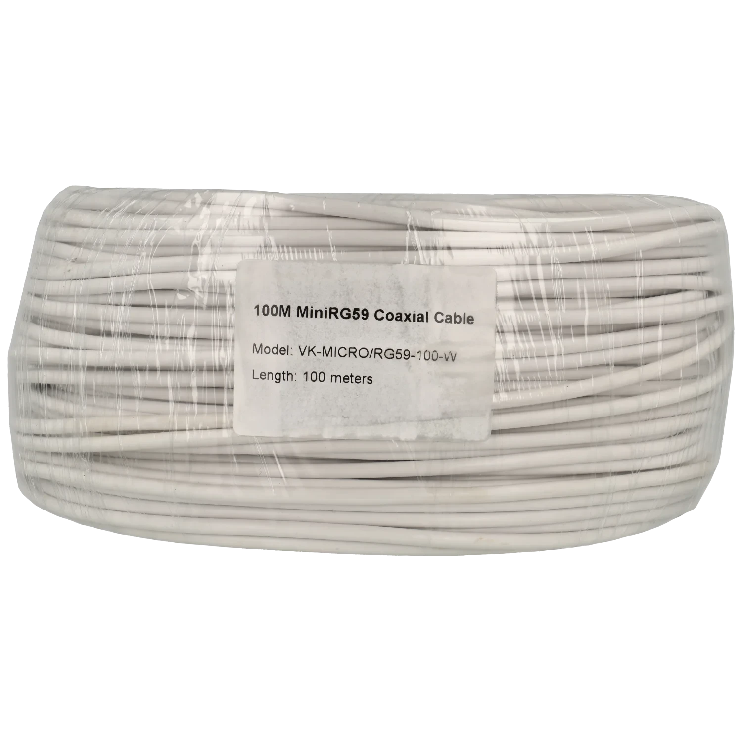 Cabo coaxial micro rg59 de 100 m